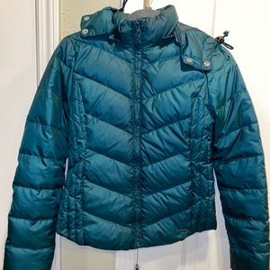 Levi’s Pine Green Puffer Coat